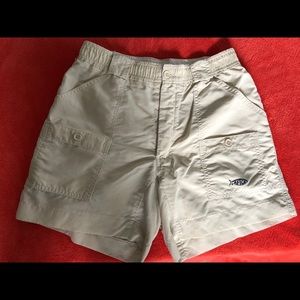 Aftco Khaki Fishing Shorts